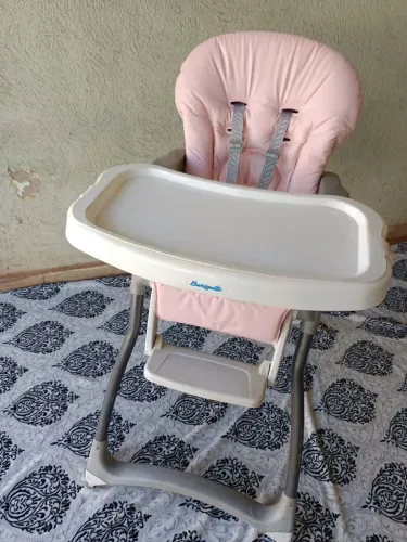Cadeira de alimentação Burigotto bandeja dupla