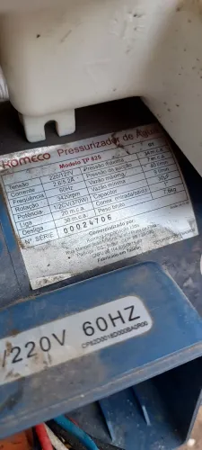PRESSURIZADOR DE ÁGUA AUTOMÁTICO MARCA KOMECO TP 825 G1 /// R$1100,00