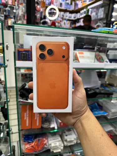 iPhone 17 Pro Max Laranja-Cosmico Lacrado 