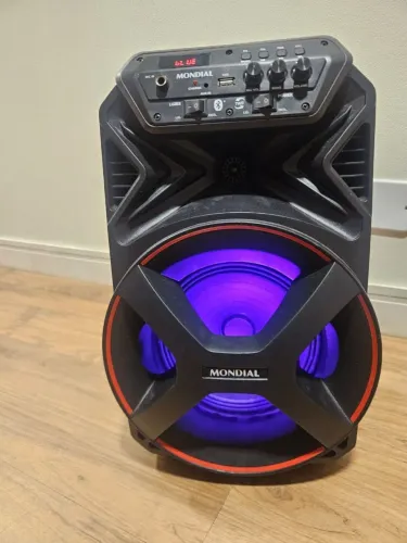 Caixa de som Amplificada Connect Partyplus, Preto, 250W RMS, Bivolt - CM-250