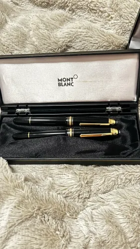 Conjunto Duplo Montblanc Meisterstück UNICEF 2009 "Signature for Good"