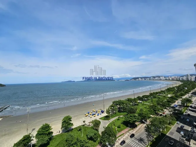 Cobertura Duplex à Venda 3 Quartos Frente Mar Aparecida Santos/SP
