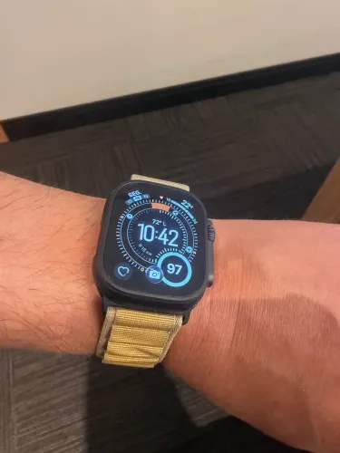 APPLE WATCH ULTRA 3 BLACK IMPECÁVEL NA GARANTIA BATERIA 100 %