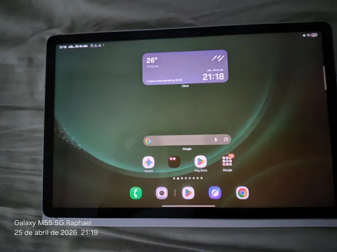Tablet samsung galaxy S9 128GB 6GB memória RAM 