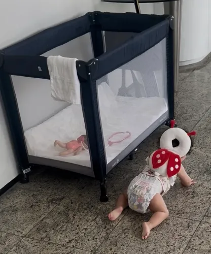 Mini berço Safety + colchão 