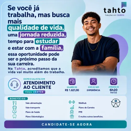 ESPECIALISTA EM ATENDIMENTO AO CLIENTE - CALL CENTER