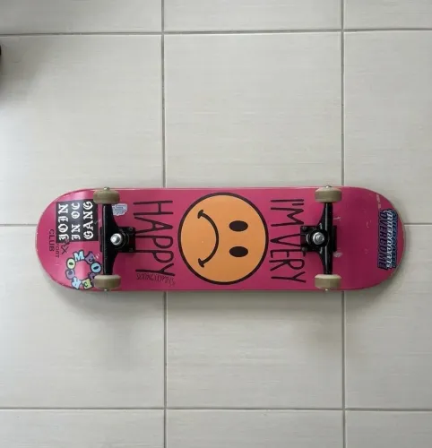 skate crusier rosa very happy