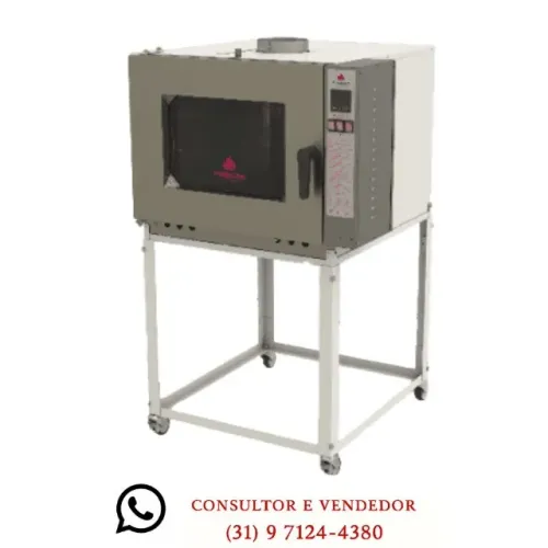 Forno Turbo 5 Esteiras Elétrico Progas