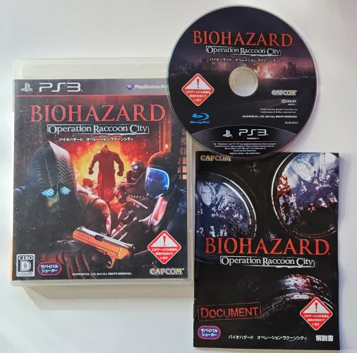 Biohazard Operation Raccoon City PS3 ORIGINAL FISICO SEMINOVO
