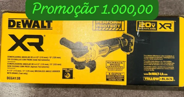 Esmerilhadeira Dewalt DCG413B