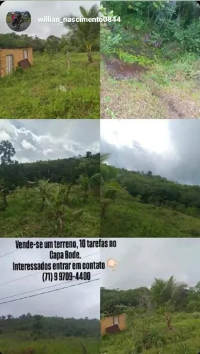 Vendo um terreno perto da barragem Santa Helena
