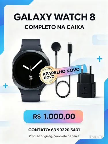 Galaxy whatch 8 40mm novo