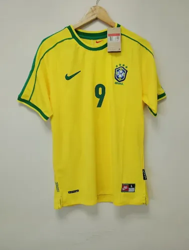 Camisa Brasil Copa 1998 - Ronaldo 9