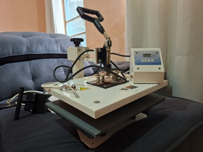 Prensa termica sublimação 8x1