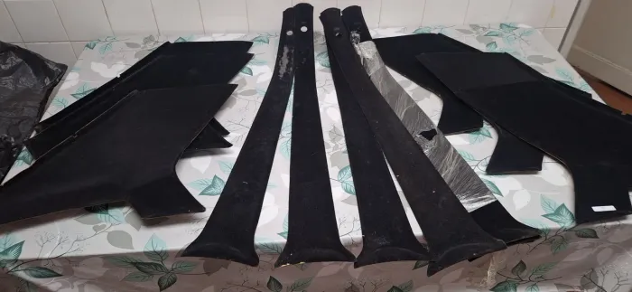 Ácabamentos Aveludados EXCLUSIVOS para Opala Diplomata 91/92