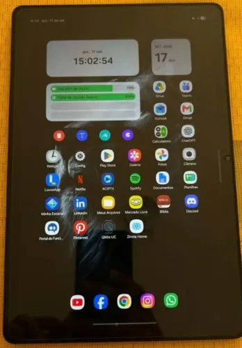 Samsung Galaxy Tab A9+ 64GB 4GB RAM 11" + 4 Capas - Seminovo