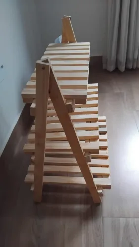 Prateleira pinus 3 níveis