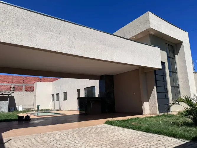 Casa cm Piscina Vida Nova Aluguel 