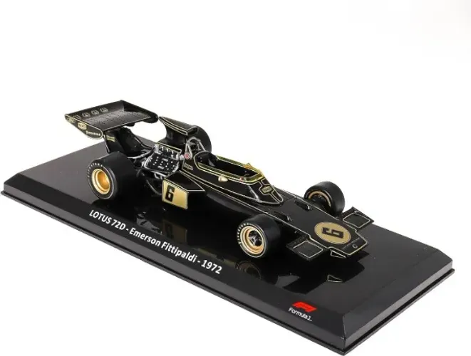Miniatura F1 1/24 Lotus 72D 1972 - Emerson Fittipaldi - Nova / Lacrada