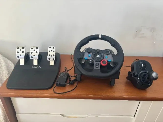 Volante de Simulação Logitech G29 + Câmbio