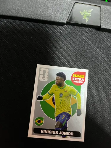 Figurinha Prata Vinicius Junior copa 2026