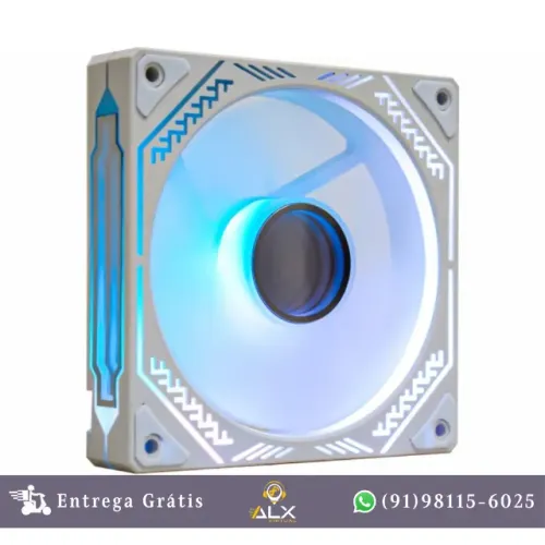Cooler Fan Argb 6 Pinos Controlável Aaraf Kmex *ENTREGA GRÁTIS*