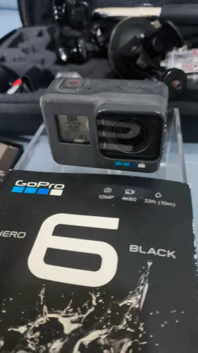 GoPro hero 6 Black + eken h8r + mala de acessórios