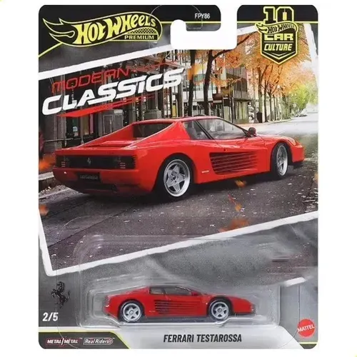 Hot Wheels Premium Ferrari Testarossa