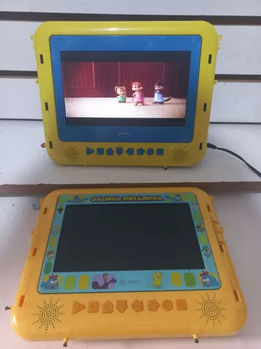 2 DVD player tec toy antigo vendendo no estado