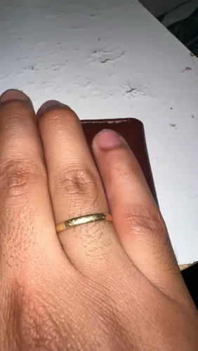 Anel de ouro (3g de ouro 18k)