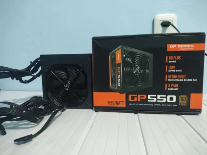 Fonte Aigo GP550 550W 80 Plus Bronze