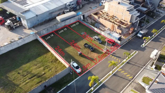 Terreno à venda no Condomínio Solar Florença - Umbará, Curitiba/PR