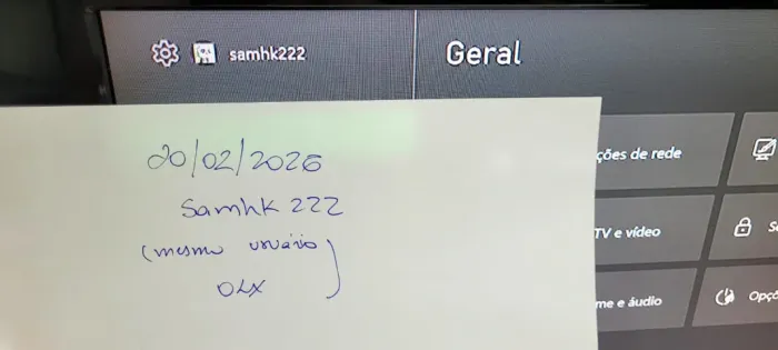 XBOX SÉRIES X - Pouco Usado