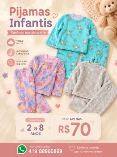 Pijamas de frio