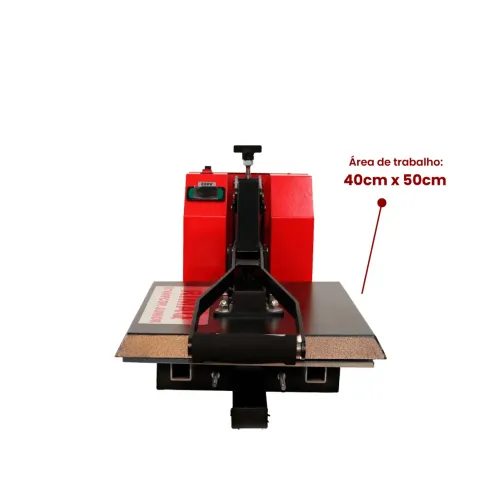Prensa Térmica Profissional 40x50 - Estado de Nova - Estamparia