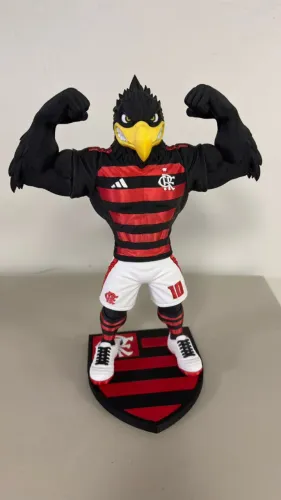 Mascote Do Flamengo 3d (pla) 28cm