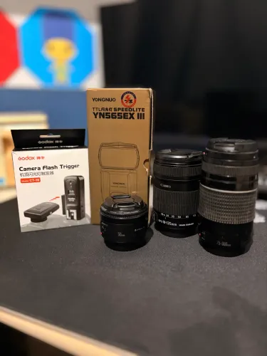 Equipamentos cânon 