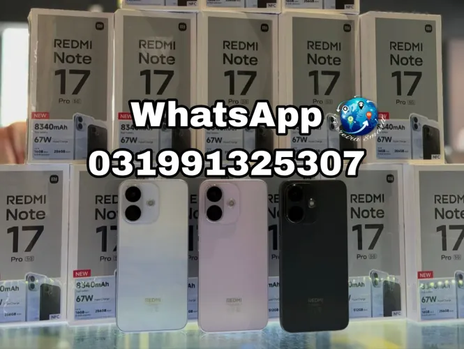 Note 17 Pro 5G Lançamento Xiaomi Novo Lacrado com um ano de garantia e Brindes 