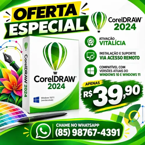 Pacote Office 365 / Corel Draw 2024