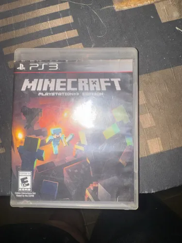 Jogo ps3 minecraft