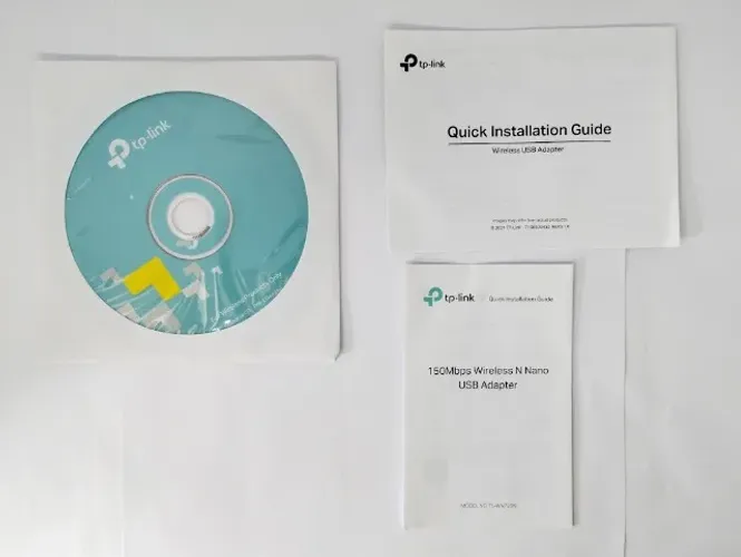 Cd De Instalação Adaptador Tp Link 725n