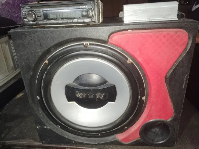 Sub mais toca cd e potência