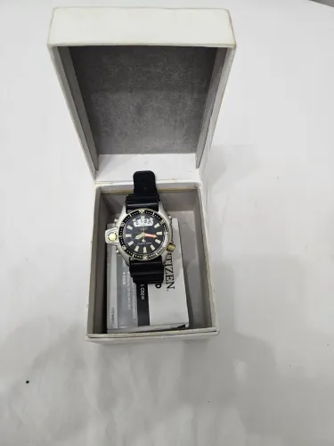 Relógio de Mergulho Citizen Promaster Aqualand C520 (JP200X) Completo na Caixa