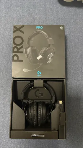 Headset Logitech G PRO X 7.1 - Novo e Completo