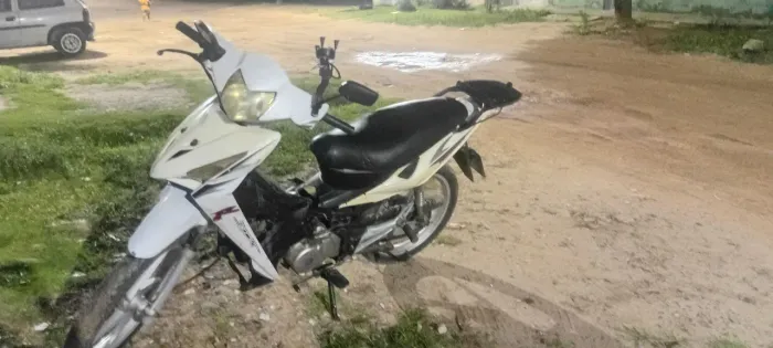 No ponto de transferência