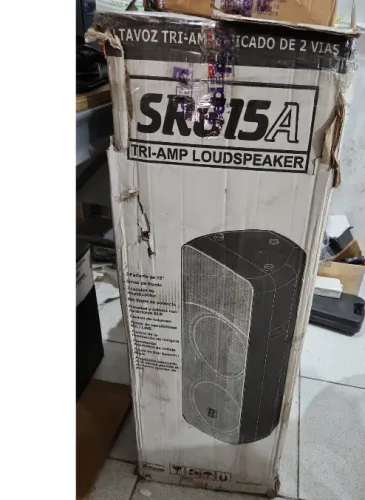 Caixa Acustica XRL mic/line Duplo Alto Falante 15 Sr615a 600w Rms Staner