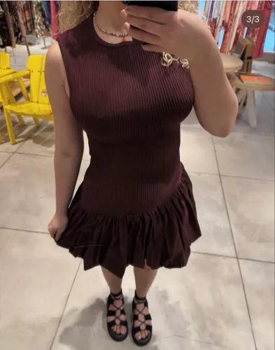Vestido tricot Farm