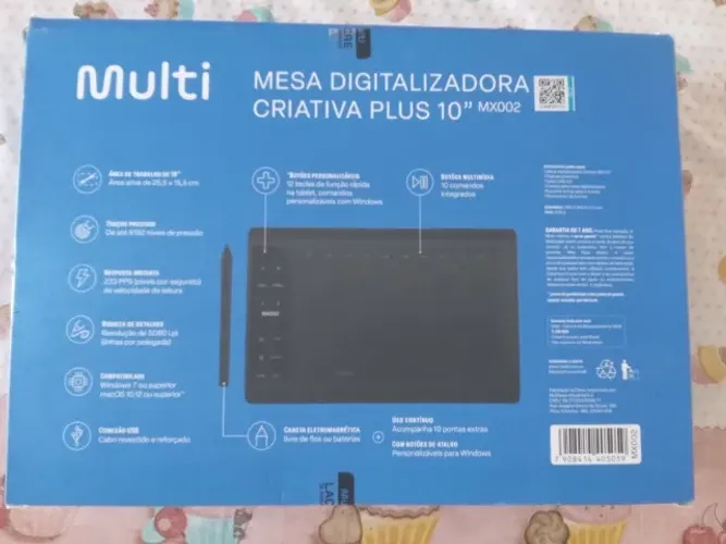 Mesa Digitalizadora Multilaser Criativa Plus