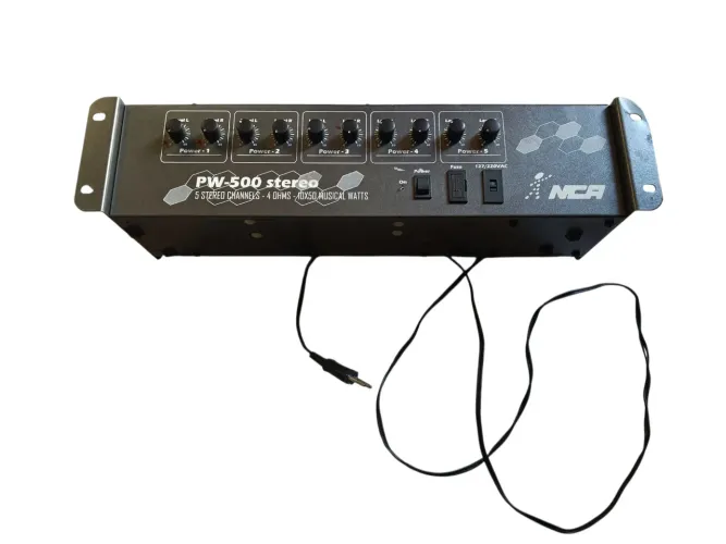 Amplificador de som nca 0v 500 stereo