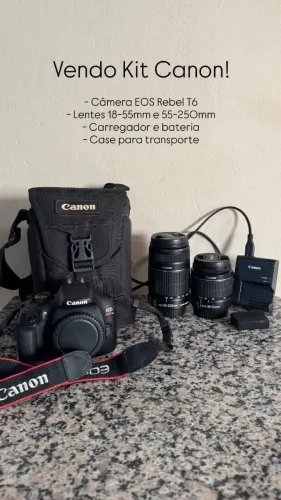Kit Canon T6 EOS Rebel
